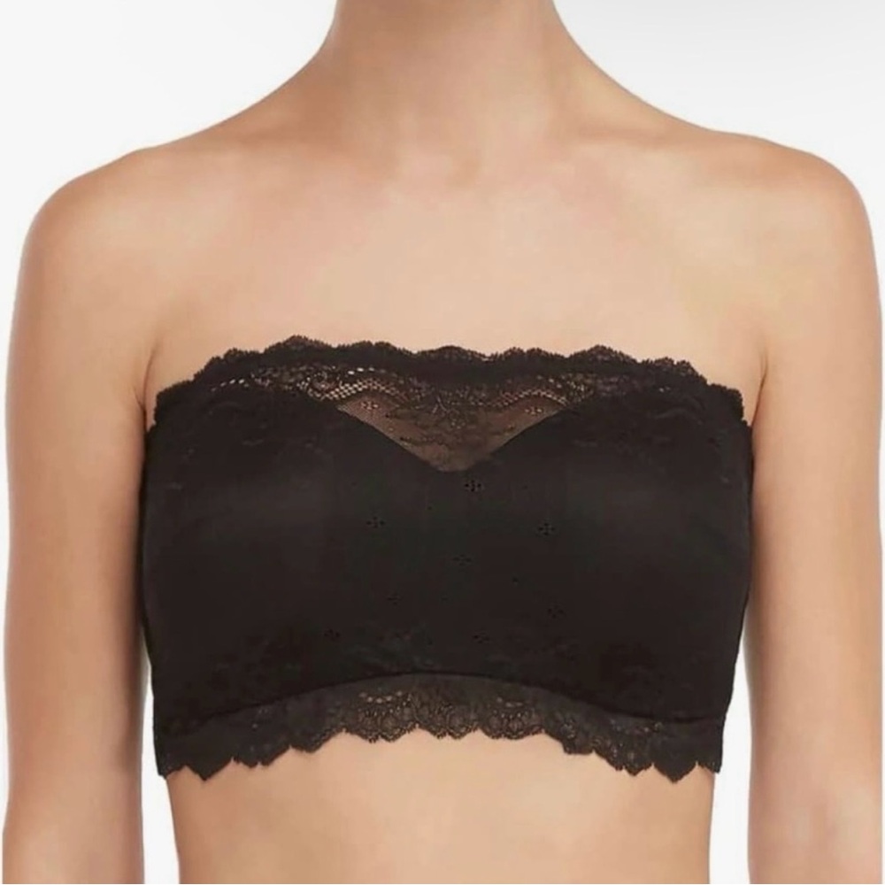 SPANX Black Lace Bandeau Undie-Tectable NWT